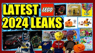 INSANE NEW LEGO LEAKS Halloween DC Ninjago BrickHeadz Marvel Icons  MORE [upl. by Azaleah]