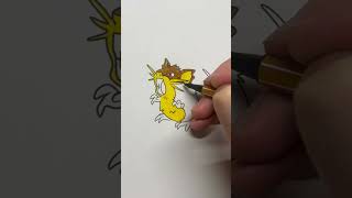 Raticate normal pokémon drawing [upl. by Ecnaiva665]