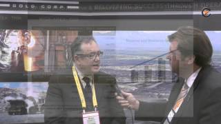 PDACInterview with Bruce Bagagnolo CEO from Timmins Gold 2013 [upl. by Suoicerp279]