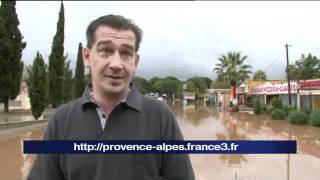 Fréjus et Roquebrune sur Argens face aux inondations [upl. by Godding]