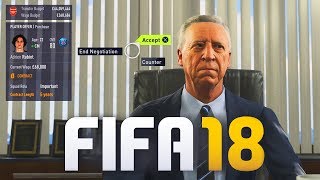 FIFA 18 TRANSFER NEGOTIATIONS GAMEPLAY [upl. by Donny134]