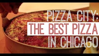 The Best Pizza in Chicago Pizza City USA [upl. by Ornie]