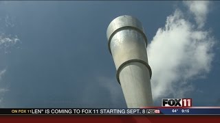 Hail cannon seemingly helps cranberry farmer [upl. by Ahcire18]