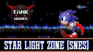 Sonic The Hedgehog  Star Light Zone  Super Nintendo  SPC700 Arrangement [upl. by Ailati]