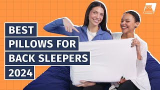 Best Pillows For Back Sleepers 2024  Our Top Six Picks UPDATED [upl. by Iemaj]