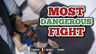 Most Dangerous Fight In MMA in September 2024 [upl. by Gerik]