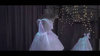 Luminous Fiber Optic Wedding Dress  YQ108 [upl. by Jurgen]