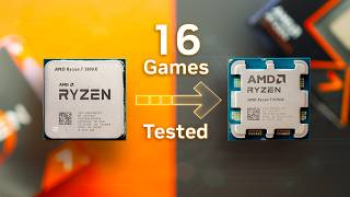 From Ryzen 7 3800X to 9700X  16 Games Tested [upl. by Pucida]