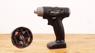 Cordless Screwdriver Restoring And Carbon Brush Replacement  Panasonic EZ7420 [upl. by Issor196]