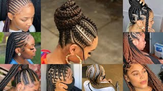 COIFFURE AFRICAINE  modèle de tresse africaine [upl. by Skutchan794]