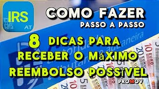 IRS 2024 Como receber o máximo reembolso possível  Como preencher a declaração IRS passo a passo [upl. by Suhploda532]