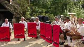 Volksmusiktag 2014  Alphornklang und Schwobablech  Bozener Bergsteiger Marsch [upl. by Idona60]