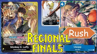 RUSH USOPP Store Regional Final Nami vs Luffy [upl. by Ettenna]