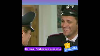 I CARABINIERI E il PRESENTE INDICATIVO DI CAMMINARE learnitalian filmitaliani italianmovies [upl. by Jules]