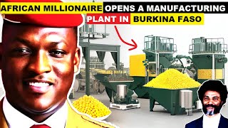 African millionaire meets Ibrahim Traore to open a plant for production of agricultural machineries [upl. by Tamas]