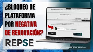 ¿Tienes bloqueo de plataforma por Negativa de renovación REPSE Una oportunidad o Nuevo Registro [upl. by Cottle]