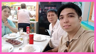 Lunch at Lydias Lechon Restaurant before going to NAIA [upl. by Leirvag]