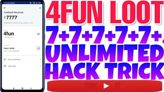 App to get daily 7 Rupees instant 4fun unlimited invite bypass trick biggest loot bug [upl. by Eceinert]