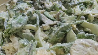 YANGI YIL UCHUN MAXSUS SALATKATTA YIĜINLAR UCHUN SALAT САЛАТ С КУРИЦЕЙEASY CHICKEN SALAD RECIPE [upl. by Ater]