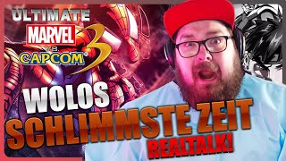 REALTALK Wolos SCHLIMMSTE Zeit  Ultimate Marvel vs Capcom 01 [upl. by Walls]