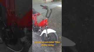 Zanella sol con motor 110cc [upl. by Thurmond]