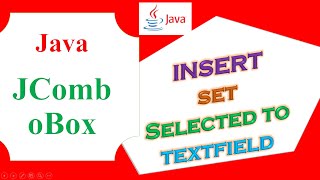 Java JComboBox  Add FromSet Selected Items To jTextField [upl. by Enelak749]