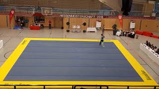 Hessische Meisterschaften Sportakrobatik  Baunatal 2018  Mixed Pair Final acrobatics [upl. by Sheffield]