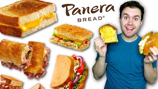 I tried Panera Breads 10 SANDWICHES  Full Menu Review [upl. by Notgnirrab287]