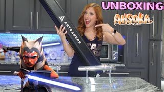 Unboxing ARTSABERS Ahsoka Lightsabers [upl. by Alenson697]