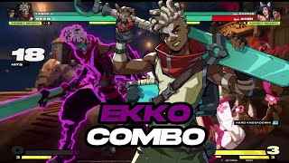 2XKO EKKO COMBO [upl. by Hemetaf]