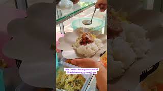 Nasi lengko harga 7000 enak kenyang kulinerbandungjuara bandungfoodies [upl. by Arimihc]