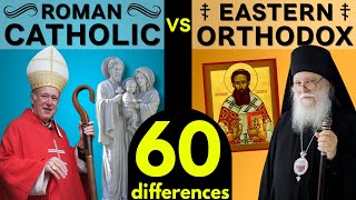 Roman Catholic vs Eastern Orthodox 60 Differences [upl. by Amii]