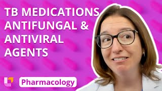 TB Systemic Antifungal amp Antiviral Medications  Pharmacology  Immune System  LevelUpRN [upl. by Ibrek722]