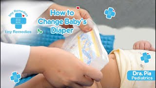 Ask a Pedia  How to Change Babys Diapers [upl. by Azrim]