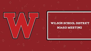 Wilson School District Board Meeting 110623 [upl. by Nisen]