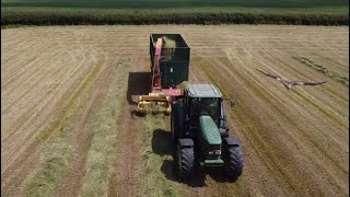 Making Clamp Silage [upl. by Notxam]