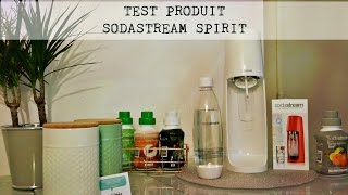 Test produit  Sodastream Spirit [upl. by Supen]