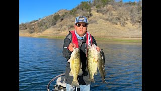 Lake Berryessa Bass Fishing before Christmas [upl. by Marks]