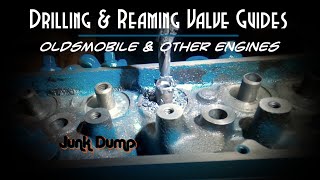 Drilling amp Reaming Valve Guides [upl. by Dobrinsky]