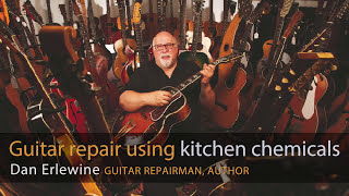 Guitar repair using kitchen chemicals [upl. by Ennaxor]