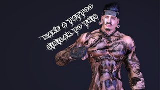 How to make your own Tattoo on SecondLife [upl. by Odlauso]