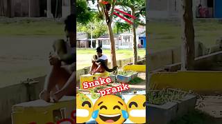 Snake prank 🐍🐍🐍 funny video 😂😂😂comedy prank funny [upl. by Eduard]