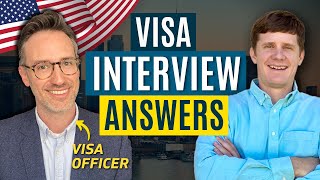 US Visa Officer Shares Special Visa Interview Secrets For 2024 [upl. by Koah]