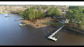 Nanticoke River Aerials  Sharptown MD [upl. by Elatnahs721]