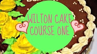 Wilton Cake Class  Course 1 quotDecorating Basicsquot [upl. by Cida]