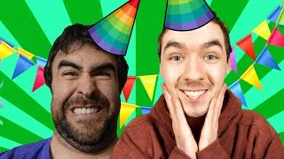 Jacksepticeye MILLION SUBSCRIBER PARTY MASSACRE [upl. by Vivianna]