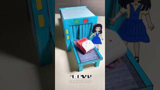 A Story Of Ticket Examiner 👮‍♂️  mini wood toywoodworking art skillwood hand crafts shorts [upl. by Azeel]