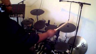 BB King  Stormy Monday Drum Cover [upl. by Esorylime]