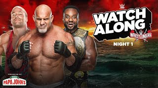 Live WrestleMania – Night 1 Watch Along [upl. by Zerdna]