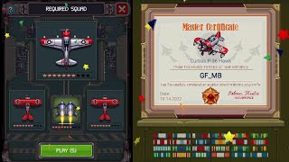 Curtiss P36 Hawk MASTER Certificate Level  1945 Airforce Gameplay [upl. by Lleumas884]